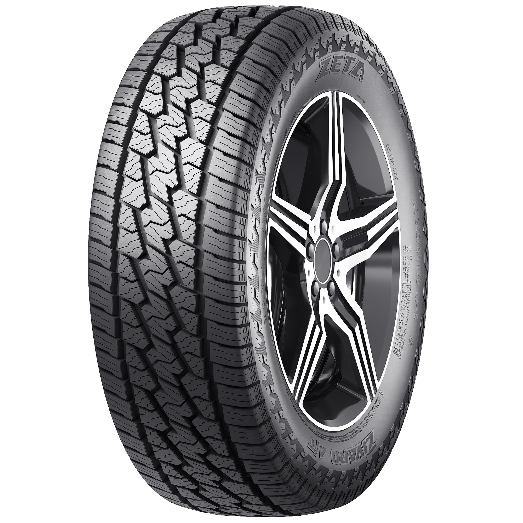 Neumático ZETA LT265/75R16 10PR 123/120Q ZIVARO A/T
